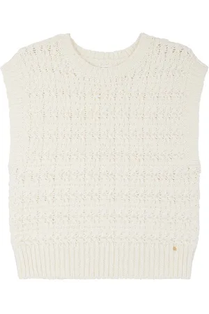 Des Petits Hauts Maglione A Trecce Girocollo Senza Maniche Astrid Donna Taglie 2(M)