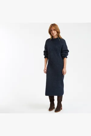La Redoute Abito Pull, Lungo, Maniche Lunghe Donna Taglie XS