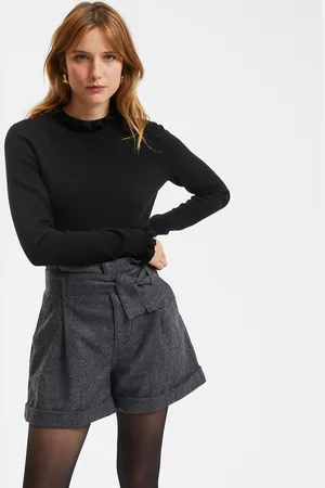 La Redoute Maglione Collo Alto, Lana E Cachemire Riciclati Donna Taglie S