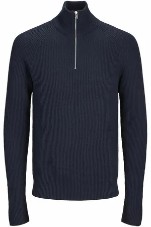 JACK & JONES Maglione Dritto Mezza Cerniera Uomo Taglie S