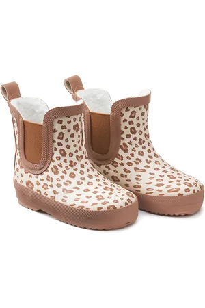La Redoute Stivali Per La Pioggia Elasticizzati, Motivo Leopardato Bambina Taglie 32