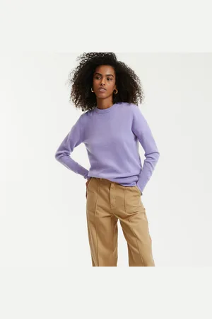 La Redoute Maglione Girocollo In Fine Maglia Cachemire Donna Taglie S