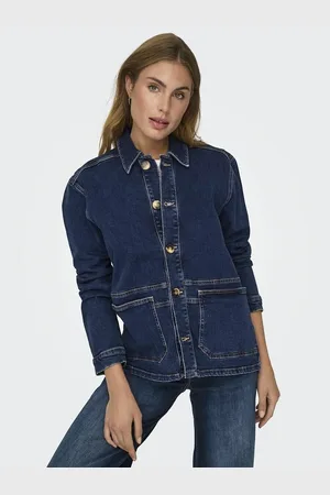 ONLY Giacca Worker In Denim Donna Taglie XS