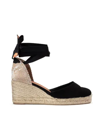 Castaner Espadrillas Con Zeppa In Cotone Carina Donna Taglie 38