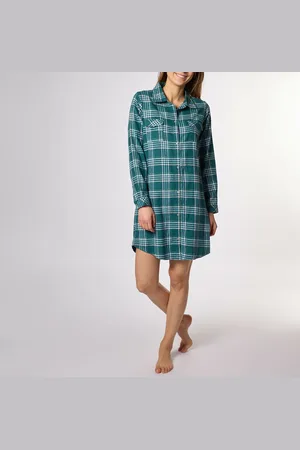 Dodo Camicia Da Notte In Flanella Aberdeen Donna Taglie S