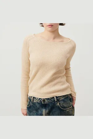American Vintage Maglione Maniche Lunghe Scollo A Barchetta Faliday Donna Taglie S
