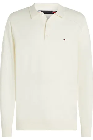 Tommy Hilfiger Maglione Collo Polo In Cotone E Cachemire