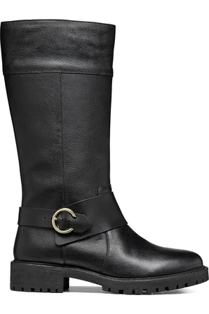 Geox Stivali Biker In Pelle Hoara Donna Taglie 36
