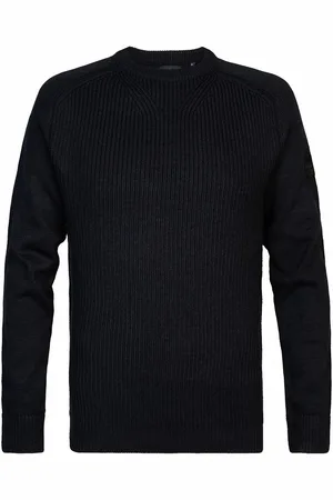 Petrol Industries Maglione Girocollo In Maglia Fine Uomo Taglie S