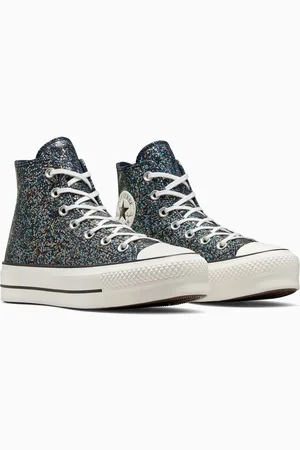 Converse Sneakers All Star Lift Hi Shinefetti Donna Taglie 36