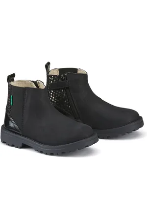 Kickers Stivali Chelsea In Pelle Groofit Bambina Taglie 36