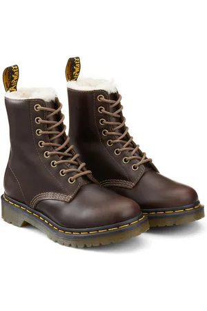 Dr. Martens Stivali Imbottiti 1460 Pascal Serena In Pelle Donna Taglie 36