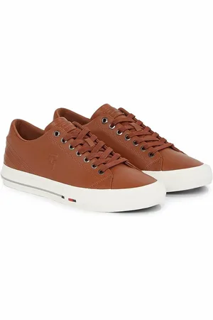 Tommy Hilfiger Sneakers Vulcanizzate Street Patch In Pelle Uomo Taglie 41
