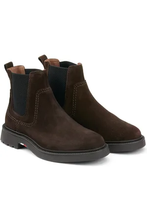 Tommy Hilfiger Stivaletti Chelsea In Pelle Scamosciata Uomo Taglie 41