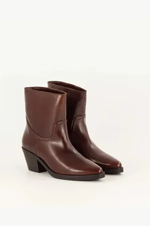 Sessun Stivaletti Con Tacco In Pelle Tiaguette Donna Taglie 38