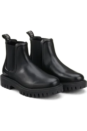 Tommy Hilfiger Stivali Chelsea In Pelle, Chunky Uomo Taglie 40