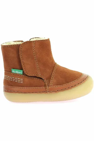 Kickers Stivaletti Pelle Imbottiti Sokifaune Bambina Taglie 19