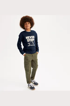 La Redoute Pantaloni Cargo Con Vita Elasticizzata Bambino Taglie 9 anni - 132 cm