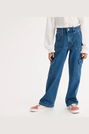 La Redoute Jeans Larghi Bambina Taglie 3 anni - 94 cm