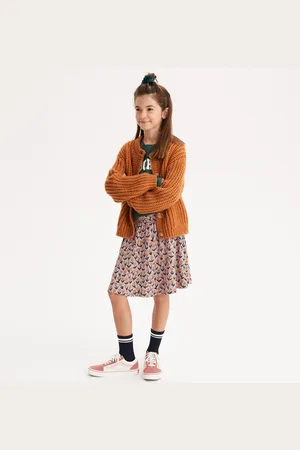 La Redoute Gonna Corta In Jersey, Stampa Floreale Bambina Taglie 3 anni - 94 cm