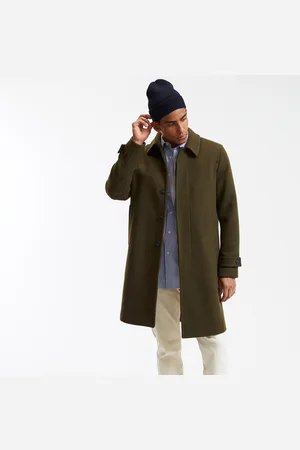 La Redoute Cappotto Lungo In Misto Lana Uomo Taglie S