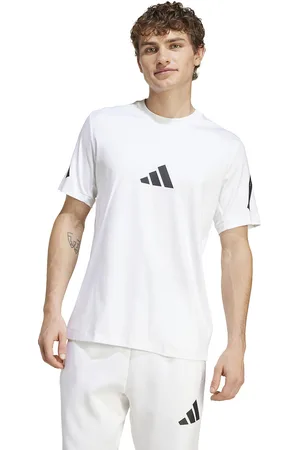 adidas T-shirt Con Patch Logo In Silicone Uomo Taglie XL