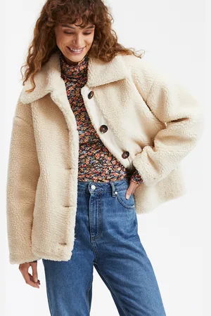 La Redoute Cappotto Corto Chiuso Da Bottoni, Pieno Inverno Donna Taglie 44 (IT) - 40 (FR)