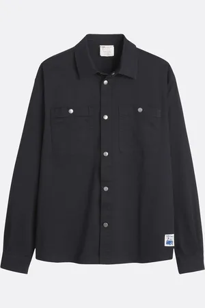 Champion Camicia Maniche Lunghe Con Tasche Davanti Uomo Taglie XS