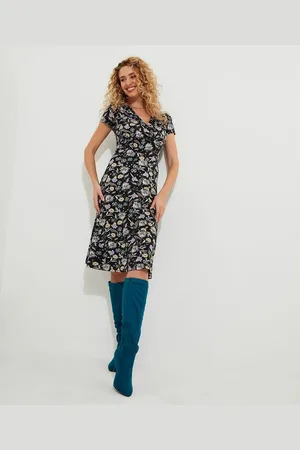 Joe Browns Abito A Portafoglio A Fiori In Jersey Donna Taglie 44 (IT) - 40 (FR)