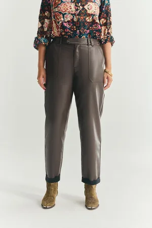Almé Pantaloni Lino Donna Taglie 40/42 (IT) - 36/38 (FR)