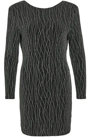 VILA Abito Con Paillettes, V Dietro Donna Taglie XS