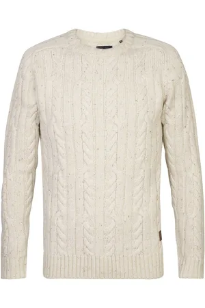 Petrol Industries Maglione Girocollo A Trecce Uomo Taglie XL
