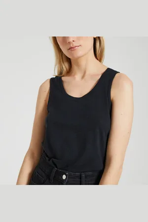 American Vintage Top Scollo Rotondo Senza Maniche Jacksonville Donna Taglie XS