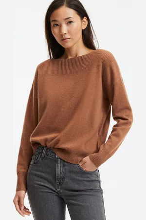 La Redoute Maglione Con Scollo A Barchetta In Fine Maglia Cachemire Donna Taglie S
