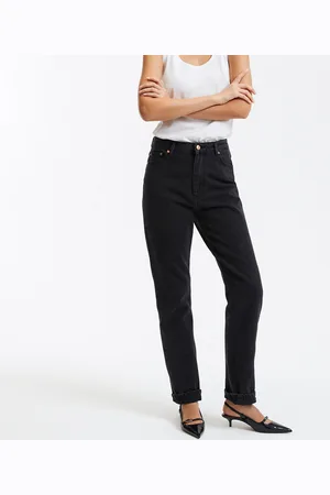 La Redoute Jeans Regular, Dritti, Vita Alta Donna Taglie 38 (IT) - 34 (FR)