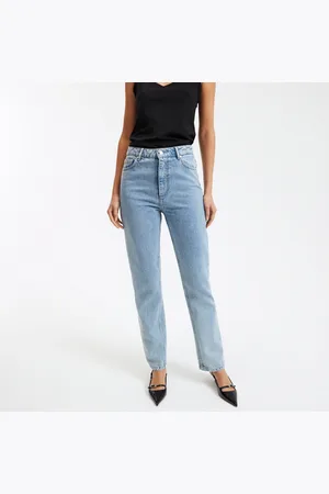 La Redoute Jeans Regular, Dritti, Vita Alta Donna Taglie 42 (IT) - 38 (FR)