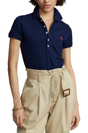 Ralph Lauren Polo A Maniche Corte Donna Taglie L