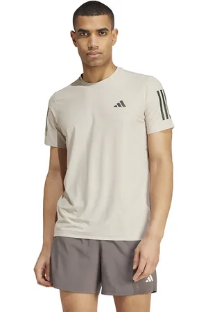 adidas T-shirt Da Running Con Piccolo Logo Uomo Taglie XXL