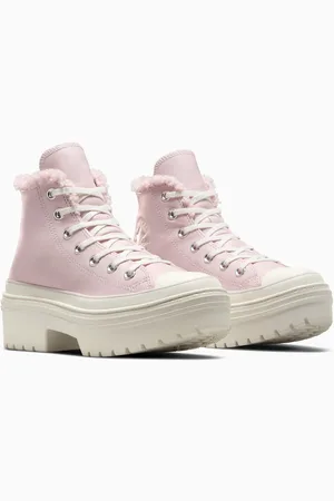 Converse Sneakers Pelle All Star Lugged Heel Cozy Essentials Donna Taglie 36