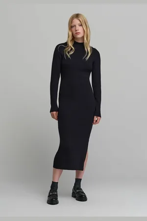 IKKS Abito Pull Lungo Maniche Lunghe Donna Taglie L