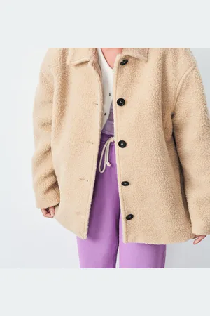 American Vintage Cappotto Corto In Misto Lana Gomaz Donna Taglie XS/S