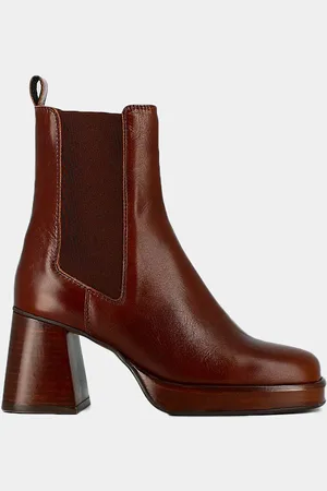 Jonak Stivaletti Elasticizzati In Pelle Becca Platform Donna Taglie 36