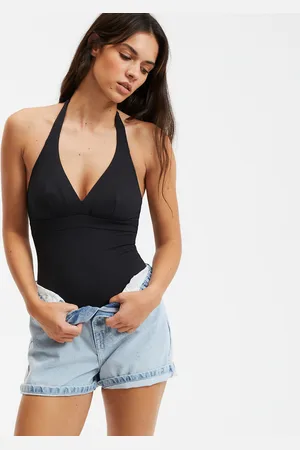 La Redoute Costume Da Bagno Intero Triangolo Maglia Piqué Donna Taglie 40 (IT) - 36 (FR)