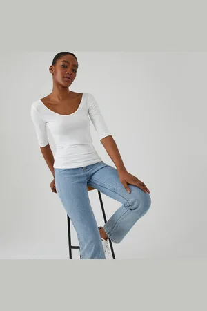 La Redoute T-shirt Ampia Scollatura Donna Taglie S