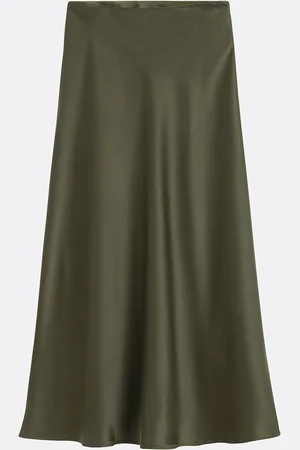 La Redoute Gonna Svasata Lunga In Satin Opaco, Signature Marion Donna Taglie 38 (IT) - 34 (FR)