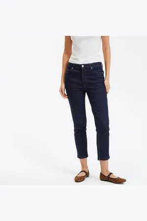 La Redoute Jeans Slim Cropped, Vita Alta Donna Taglie 38 (IT) - 34 (FR)