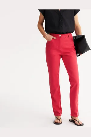 ANNE WEYBURN Pantaloni Dritti 5 Tasche Cotone Stretch Donna Taglie 58 (IT) - 54 (FR)