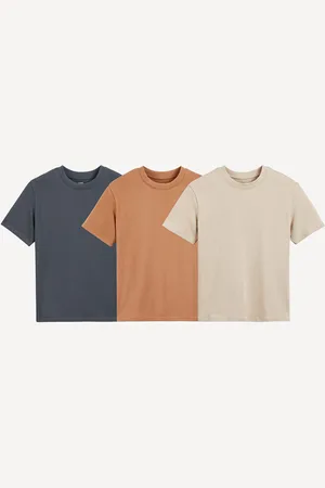 La Redoute Confezione Da 3 T-shirt Girocollo Bambino Taglie 4 anni - 102 cm