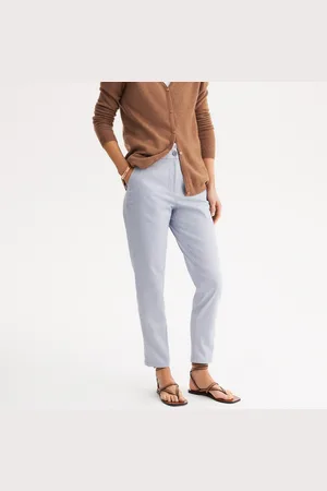 ANNE WEYBURN Pantaloni Dritti Chino, Sargia Stretch Donna Taglie 40 (IT) - 36 (FR)