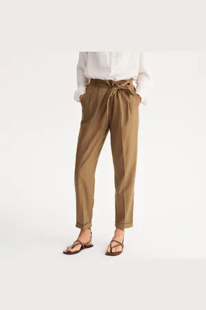 ANNE WEYBURN Pantaloni Jogpant, Cintura, Misto Lino Donna Taglie 40 (IT) - 36 (FR)